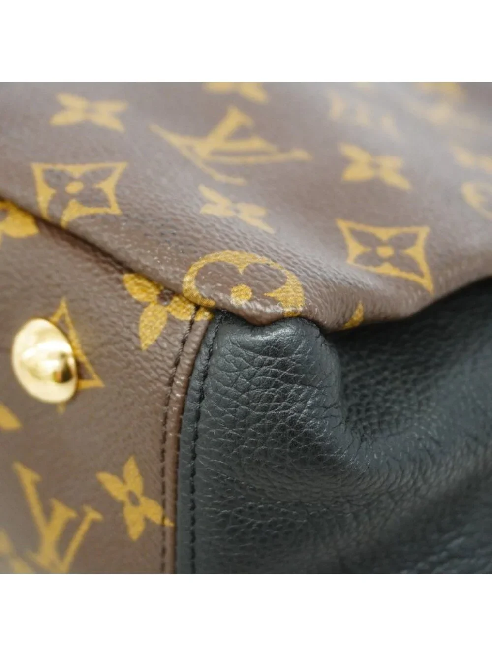 Louis Vuitton Handbag Monogram Pallas Noir